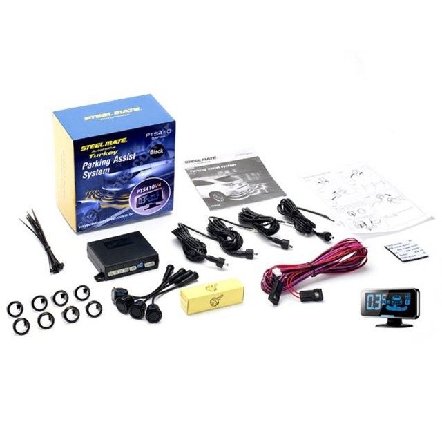 Парктронік (паркувальний радар) SteelМate PTS410V4 Black